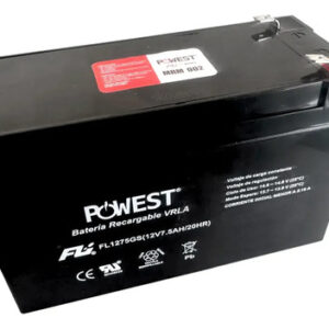 Batería Powest Vrla 12v 7.5ah Para Ups Fl1275gs